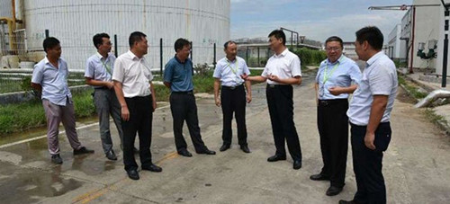 现场调研安全生产,环境保护及村庄搬迁等工作,市政府副市长刘书寅