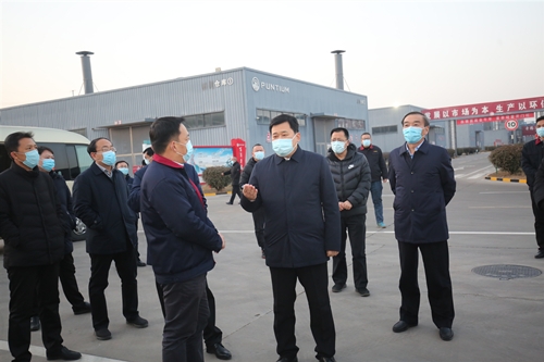 张百顺专题调研疫情防控安全生产工作时强调严守安全底线筑牢疫情防线
